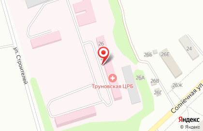 Труновская районная больница на карте
