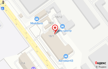 Автосалон Газель на Октябрьском проспекте на карте
