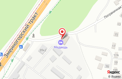 Ресторанно-гостиничный комплекс Медведь на карте