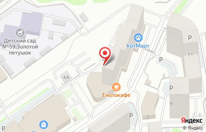 Торговый дом Велига в Заельцовском районе на карте