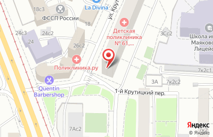 Москоллектор в Москве на карте