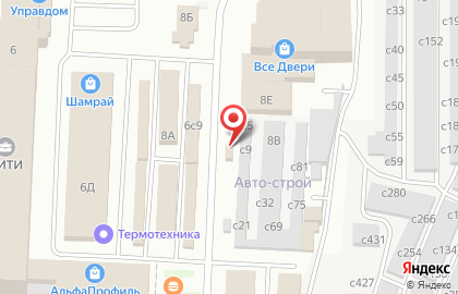 Шиномонтажная мастерская в проезде Яблочкова на карте