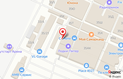Магазин инструментов на ул. Маршала Казакова, 35/25 на карте