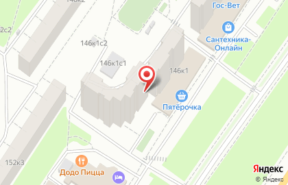 Аптечный пункт Сбер Еаптека на Профсоюзной улице на карте