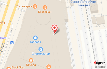 Ресторан-маркет Marketplace на Лиговском проспекте на карте