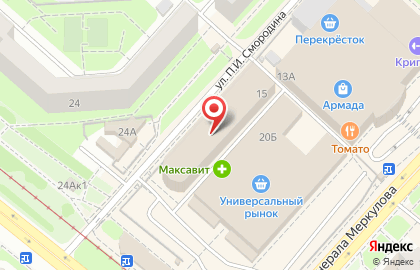 Магазин религиозных товаров на ул. Петра Смородина, 15 на карте