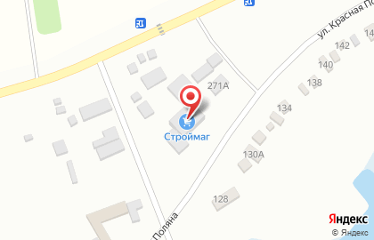 Автомагазин на улице Красная Поляна на карте