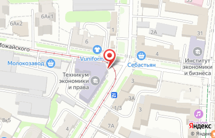 Ульяновский техникум экономики и права на карте