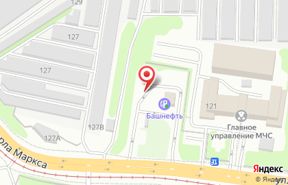 АЗС Оптан на улице Карла Маркса на карте