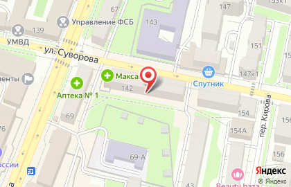 Город мастеров на улице Суворова на карте