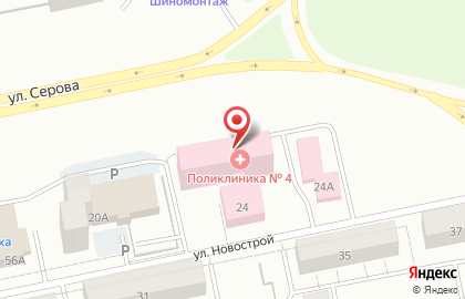 Аптека на Красном камне в Нижнем Тагиле на карте