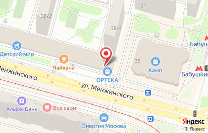 Банк ПСБ на улице Менжинского на карте