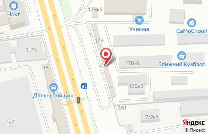 Торговая компания СВАРЫЧ на Кузбасской улице на карте