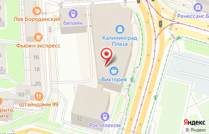 Кафе быстрого питания Блинница на карте