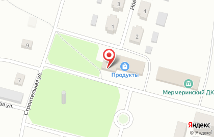 Торговый центр Мермерины на карте