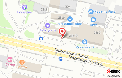 Торговая компания Северавтопром на Московском проспекте на карте