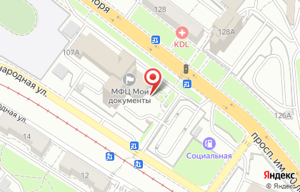 Агентство недвижимости СмениКварти.ру в Ленинском районе на карте