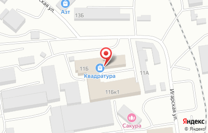 Магазин металлической мебели ПРОММЕБЕЛЬ на Игарской улице на карте