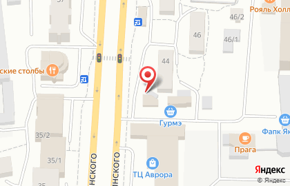 Фирменный магазин Колбасы Русь на улице Дзержинского на карте