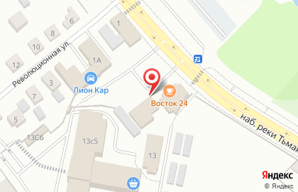 Магазин мебели в Твери на карте