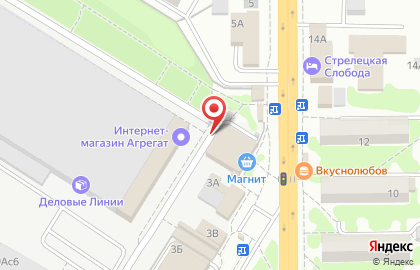 Торговая компания Элком на улице Малиновского на карте