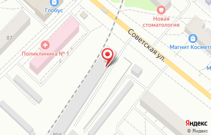 Автосервис Лада Сервис на Советской улице на карте