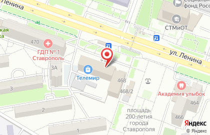 Салон МТС в Ставрополе на карте