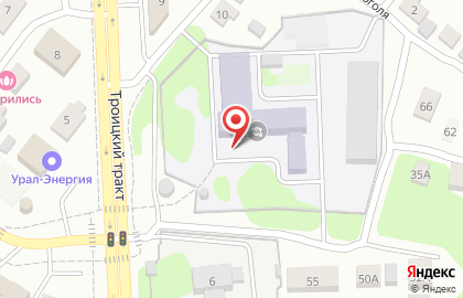 Южно-уральский Государственный Университет (национальный Исследовательский Университет) на улице Марата на карте
