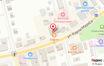 МегаФон в Брянске на карте