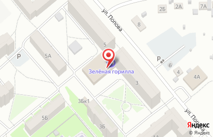 Вина Кубани на улице Попова на карте