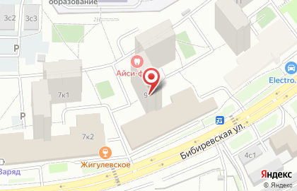 Атак в Бибирево (ул Бибиревская) на карте