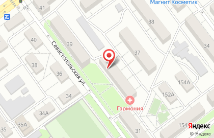 Частная охранная организация Альфа на Севастопольской улице на карте