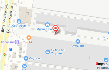 Киоск по продаже фастфудной продукции в Автозаводском районе на карте