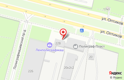Группа компаний ЛенПолиграфМаш в Приморском районе на карте