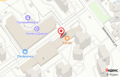 Кафе-бар Крендель в Автозаводском районе на карте
