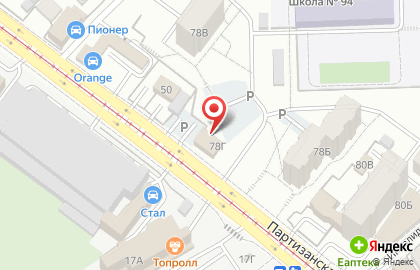 Автомойка Смайл в Железнодорожном районе на карте