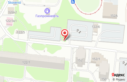 Автостоянка в Новосибирске на карте