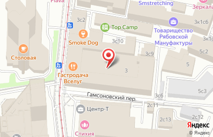 Выпускной бал в Ролл Холле «Огни Москвы» на карте