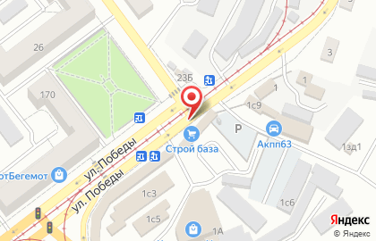 Магазин стройматериалов в Самаре на карте
