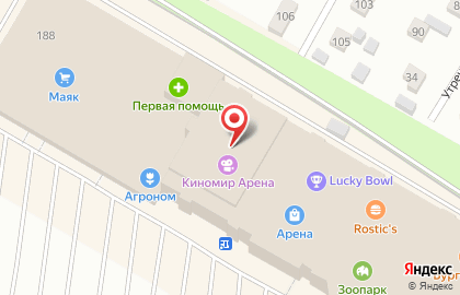 Мебельный салон Аванта в Индустриальном районе на карте