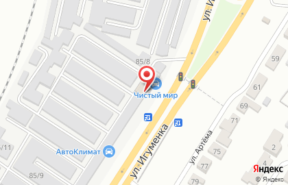 Мебельная фабрика София в Ленинском районе на карте