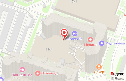 Детский сад №22 в Калининском районе на карте