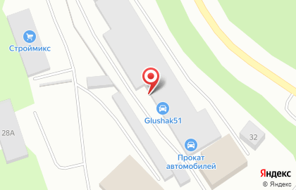 Автосервис Glushak51 на карте