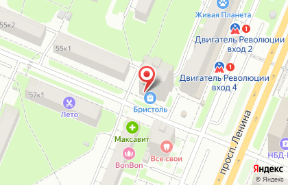 Диагностическая лаборатория Гемохелп на проспекте Ленина, 55 на карте