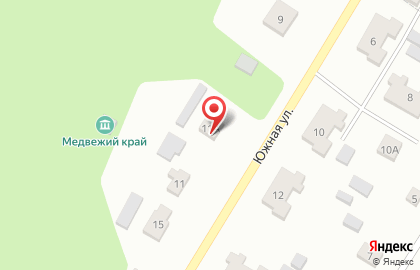 Медвежий край на карте
