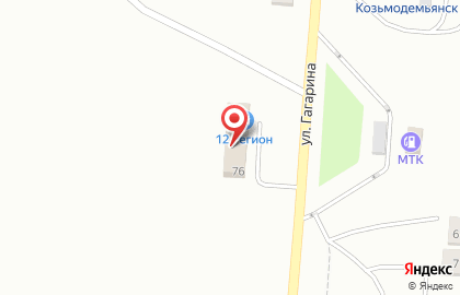 Шинный центр Колеса Даром в Козьмодемьянске на карте