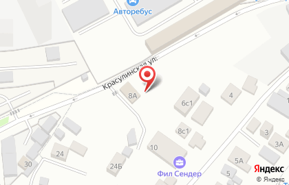 Ленинское райпо на Московской улице на карте