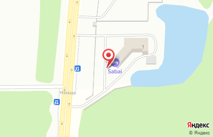 Гостиница Сабай на карте
