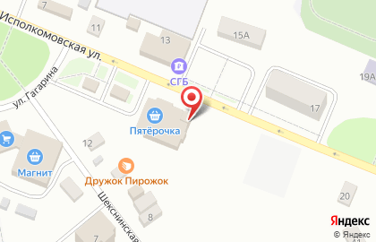 Торговый центр Южок на карте
