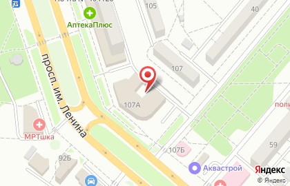 Frant'Эль Вкусный двор на проспекте Ленина на карте